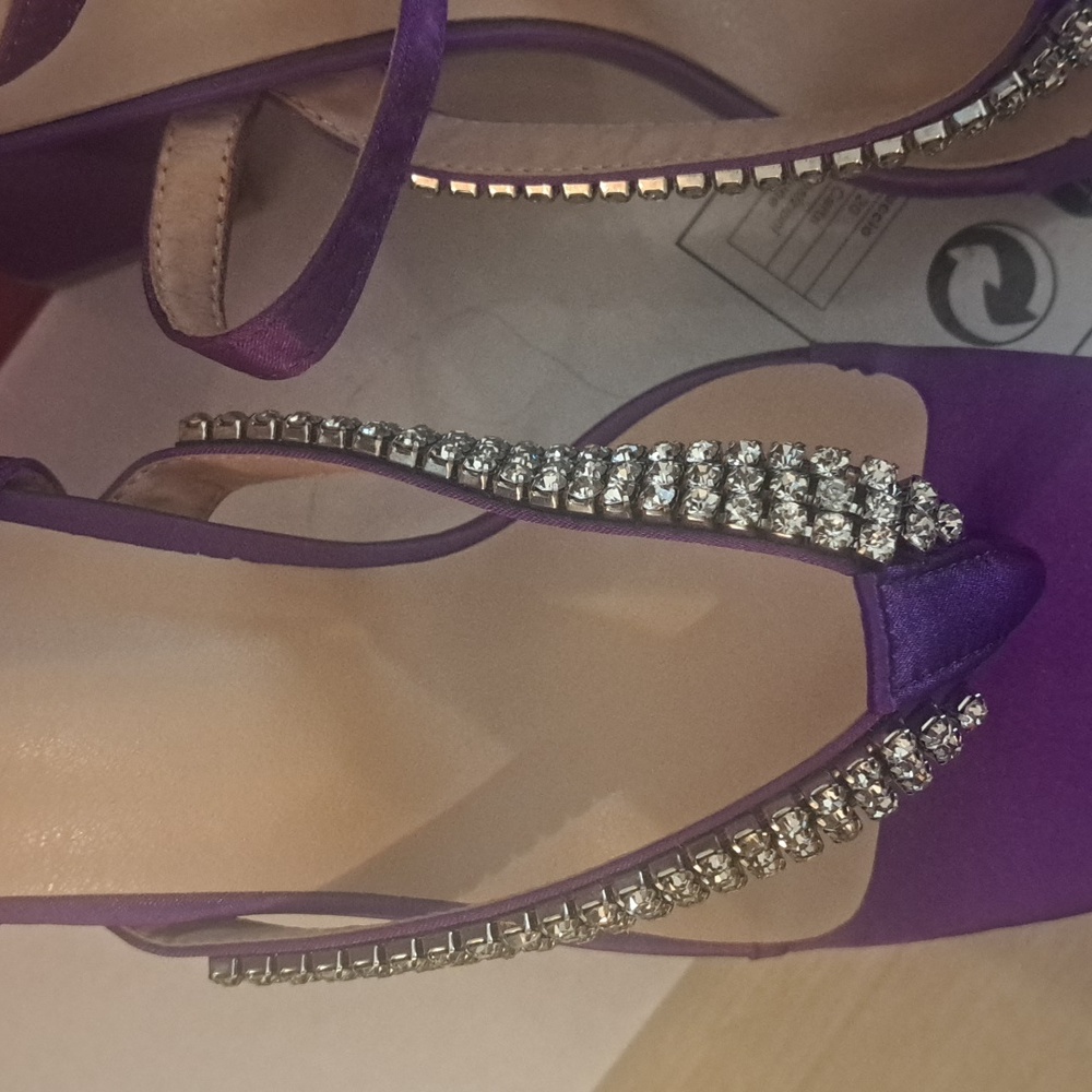 PURPLE SANDALS - Picture 3 of 6